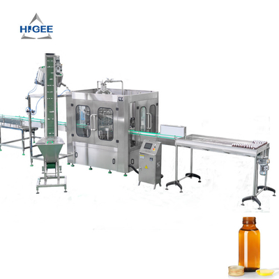 ΚΙΝΑ Μηχανή πλήρωσης σιροπιού για το βήχα για την παραγωγή υγρής γέμισσης μπουκαλιών PET για γυάλινα μπουκάλια προμηθευτής