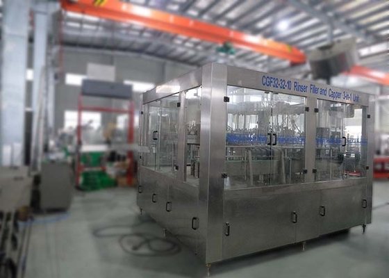 Κίνα Αυτόματη μηχανή πλήρωσης νερού βαλβίδων υψηλής ακρίβειας, μηχανή jr-bgf40-40-10 ξαναγεμισμάτων μπουκαλιών νερό προμηθευτής