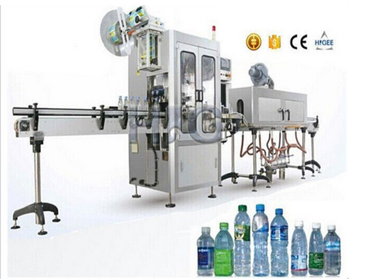 Κίνα Το μικρό ανοξείδωτο ικανότητας PVC συρρικνώνεται Applicator ετικετών μανικιών για τα στρογγυλά μπουκάλια προμηθευτής