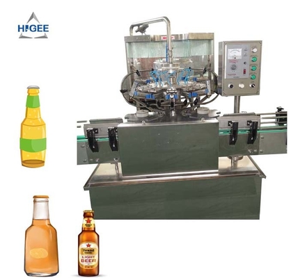 Κίνα Γυαλιού εμφιαλώνοντας μηχανή μπύρας μπουκαλιών μικρή/μικρής κλίμακας εμφιαλώνοντας εξοπλισμός μπύρας προμηθευτής