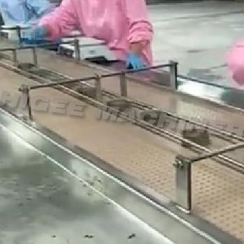 Κονσερβοποιημένη Cornbeef κονσερβοποιώντας μηχανή κρέατος χήνων κρέατος κονσερβοποιημένη γραμμή παραγωγής