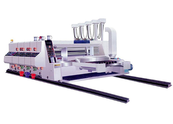 Κίνα Ζαρωμένο υψηλή ταχύτητα κουτί από χαρτόνι που κατασκευάζει τεμαχισμένο το μηχανή εξοπλισμό εκτύπωσης προμηθευτής