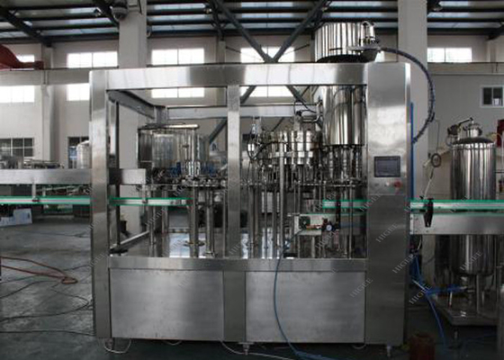 Κίνα Ημι αυτόματη μηχανή πλήρωσης ποτών, μηχανή πλήρωσης σόδας μπουκαλιών γυαλιού 500ml/600ml προμηθευτής