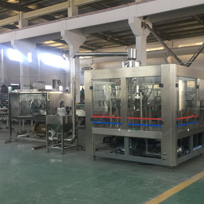 Κίνα Αυτόματος επιθεωρήστε τη μηχανή πλήρωσης γυαλιού μεταλλικού νερού συστημάτων 14 επικεφαλής κεφάλια πλύσης προμηθευτής