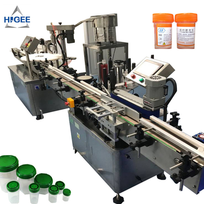 Κίνα Φαρμακευτική υγρή αυτόματη μηχανή πλήρωσης μπουκαλιών με τα καλύμματα πολυπροπυλενίου προμηθευτής