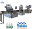 Μικρή μηχανή πλήρωσης μεταλλικού νερού 1000-2000 PC το /Hour για τη PET, μπουκάλι γυαλιού προμηθευτής